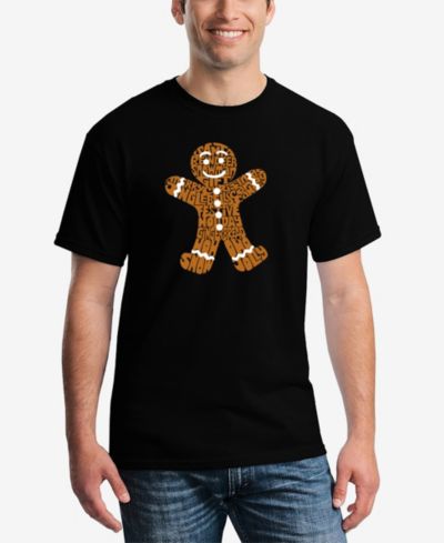 Мужская футболка LA Pop Art Gingerbread Word Art