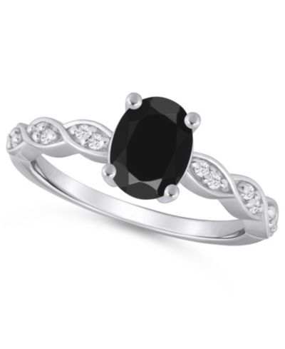 Onyx/White Gold