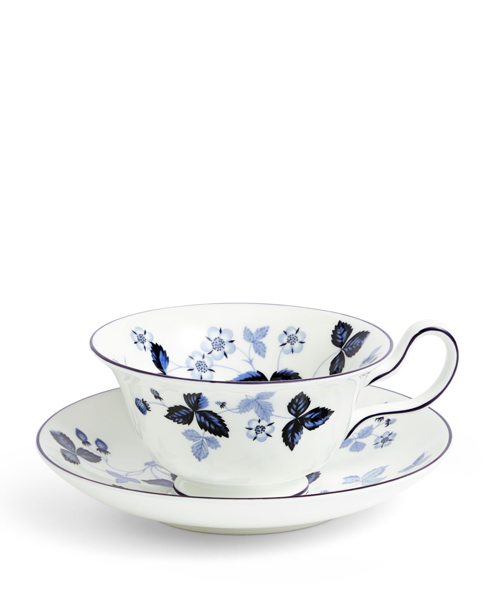 Wedgwood набор чайная чашка и блюдце Wild Strawberry