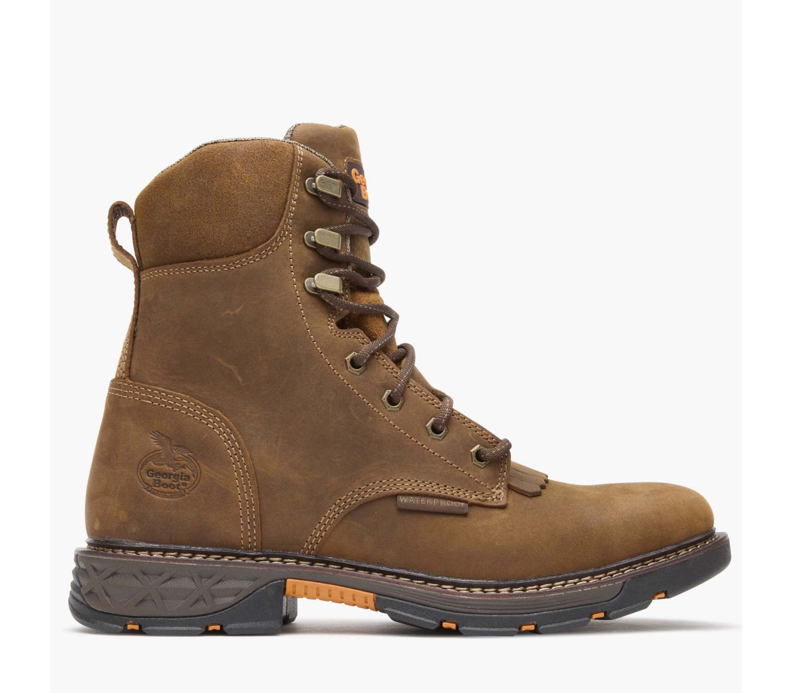 GEORGIA BOOT Men's Carbo-Tec FLX Waterproof Lacer Work Boot