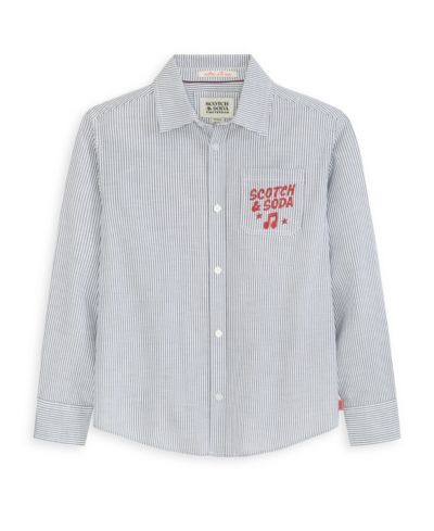 Рубашка SCOTCH & SODA Big Boys Graphic Oxford
