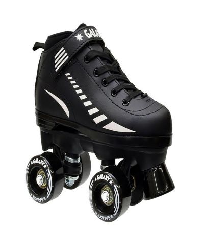 Epic Galaxy Elite Black Quad Roller Skates