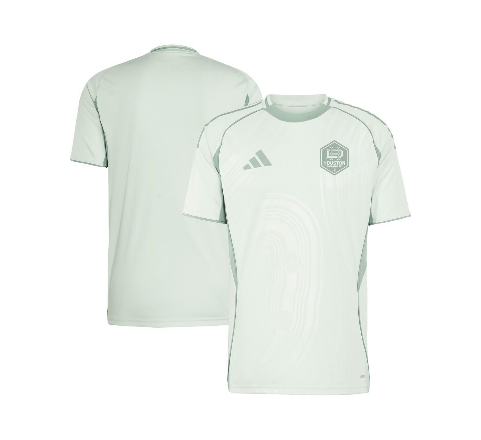 adidas Мужская джерси Houston Dynamo FC 2025 One Planet Pre-Match Light Green