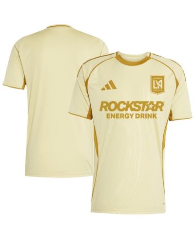 Adidas Men's Tan LAFC 2025 One Planet Pre-Match Jersey