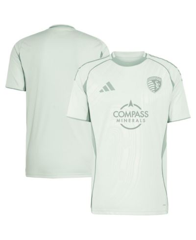 Adidas Men's Light Green Sporting Kansas City 2025 One Planet Pre-Match Jersey