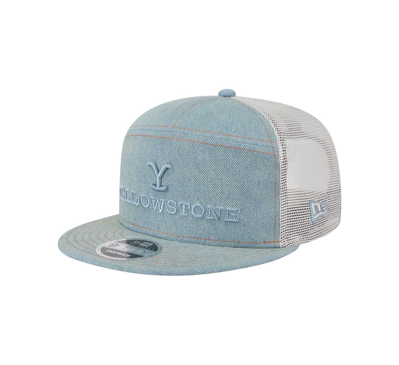Мужская кепка New Era Denim Yellowstone Denim 9FIFTY Snapback