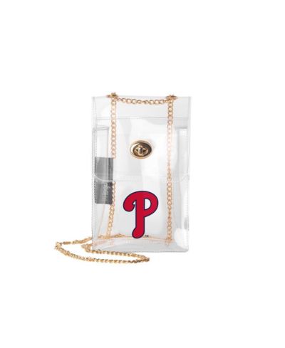 Logo Brands Philadelphia Phillies Clear Essential Crossbody Purse