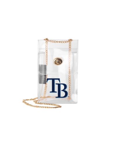 Прозрачная сумка через плечо Logo Brands Tampa Bay Rays Clear Essential