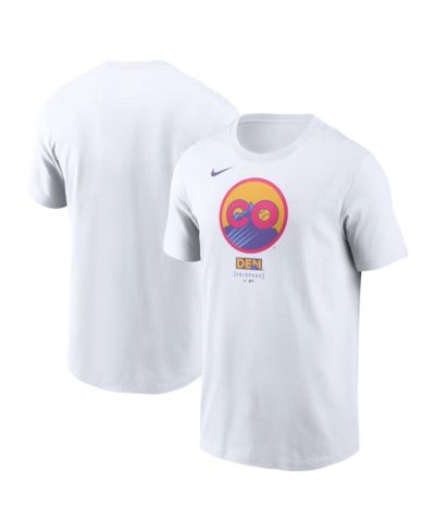 Мужская футболка Nike Colorado Rockies 2025 City Connect Logo White