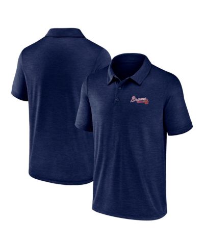 Fanatics Поло рубашка Men's Navy Atlanta Braves Unstoppable