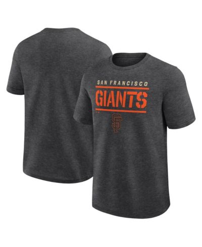 Мужская футболка Fanatics San Francisco Giants Top Notch, Heather Charcoal
