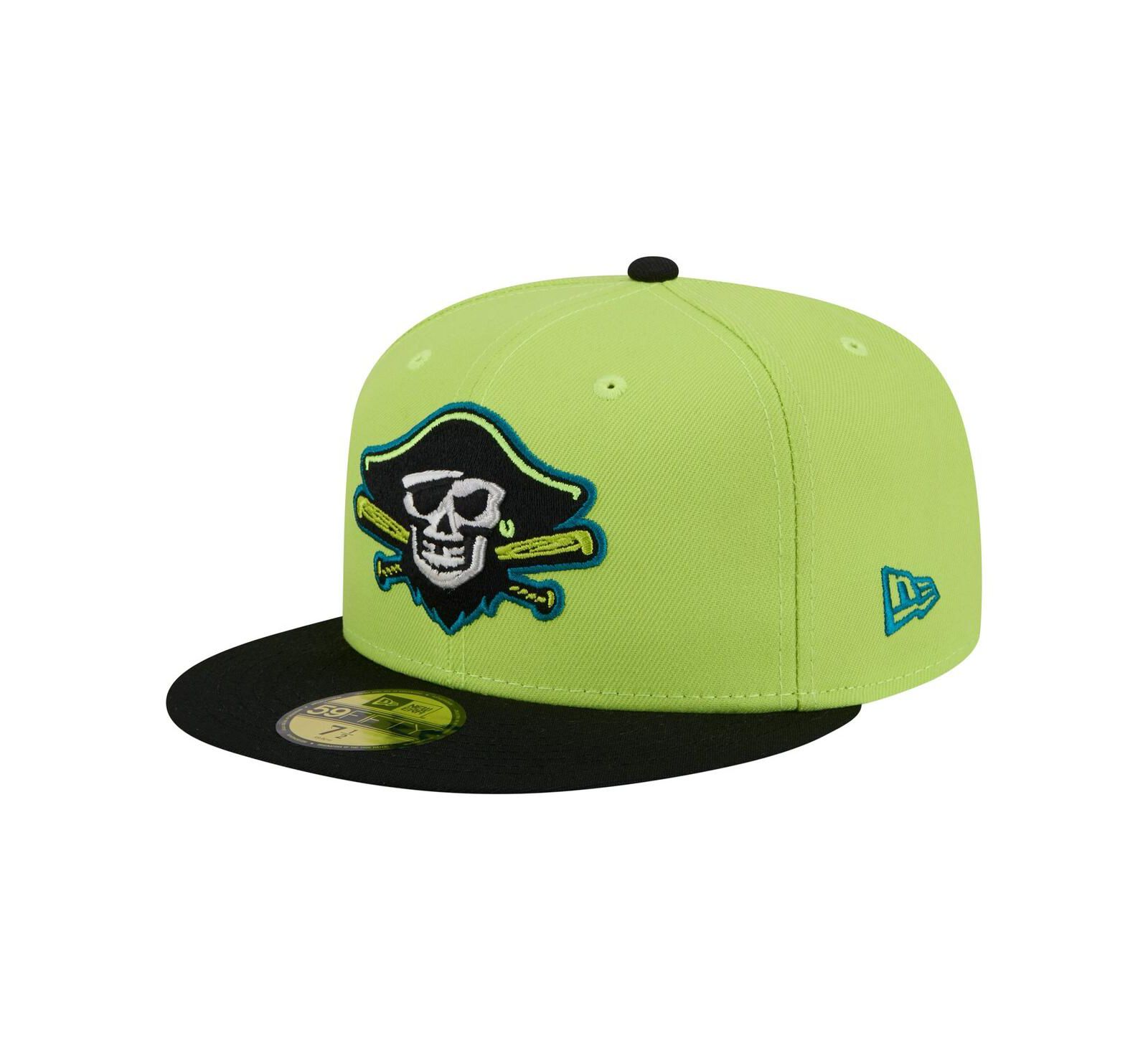 New Era Men's Green Bradenton Marauders Copa de la Diversion 59FIFTY Fitted Hat