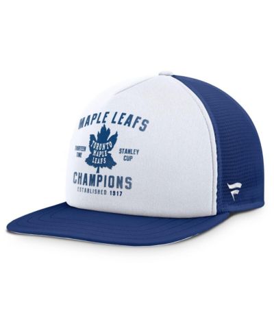 Мужская кепка-снэпбэк Fanatics Toronto Maple Leaf's Decades Collection White/Blue