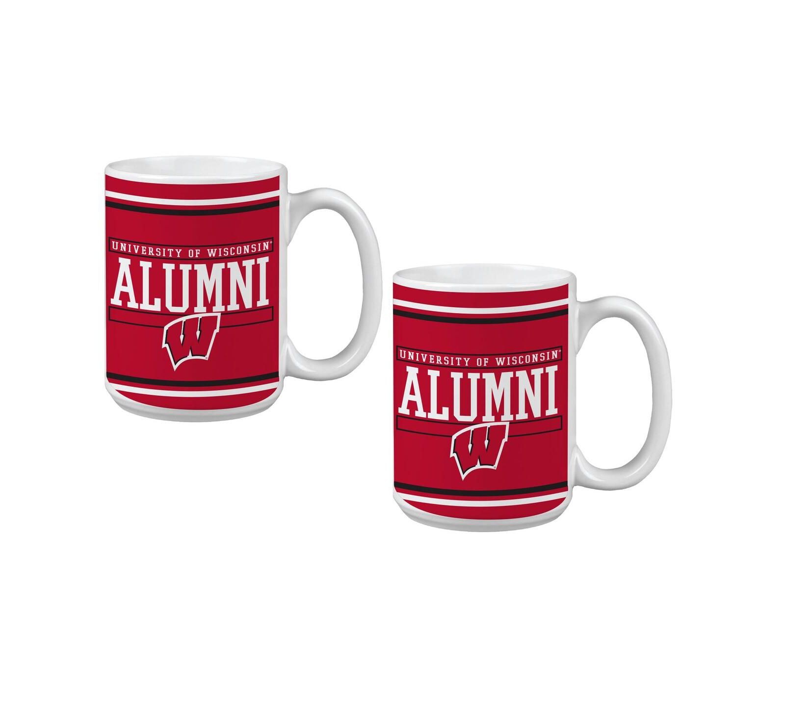 Набор кружек Indigo Falls Wisconsin Badgers Two-Pack Alumni