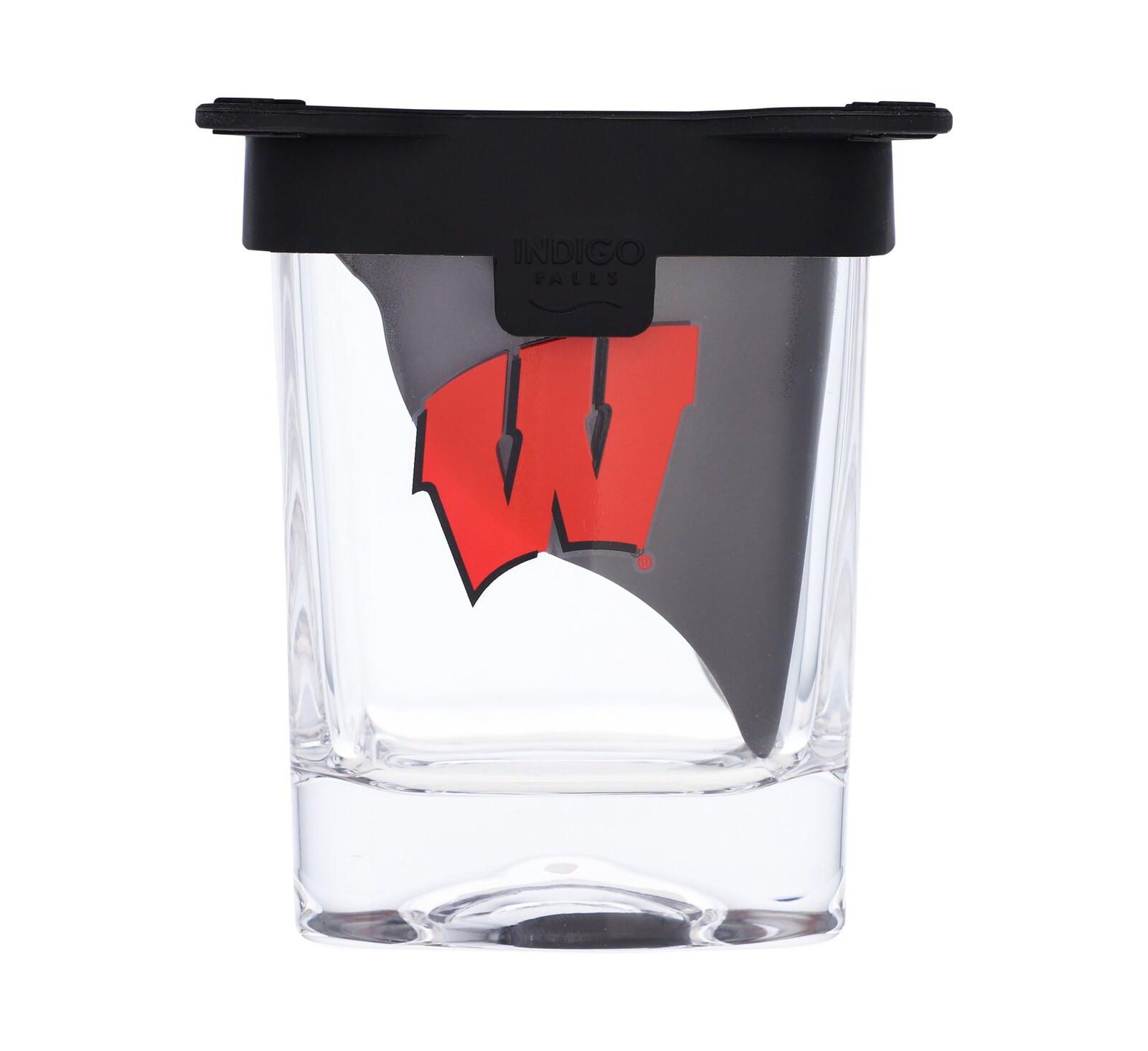 Стакан для льда Indigo Falls Wisconsin Badgers, 10oz.