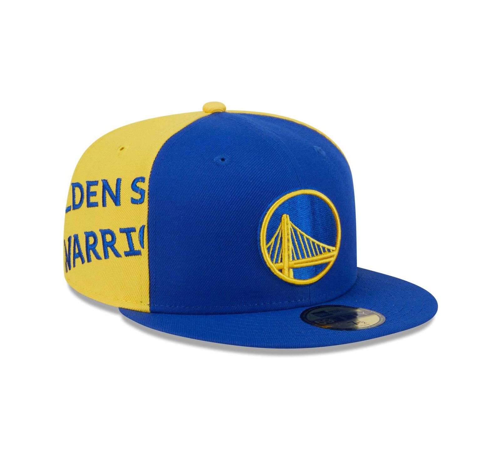Мужская кепка New Era Golden State Warriors Gameday Wordmark 59FIFTY Fitted
