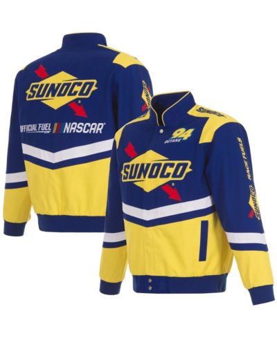 Мужская куртка-униформа JH Design NASCAR Sunoco из твилла