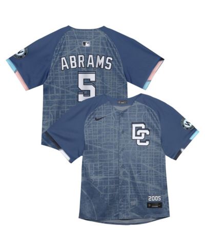 Nike Toddler CJ Abrams Blue Washington Nationals City Connect 2025 Limited Jersey
