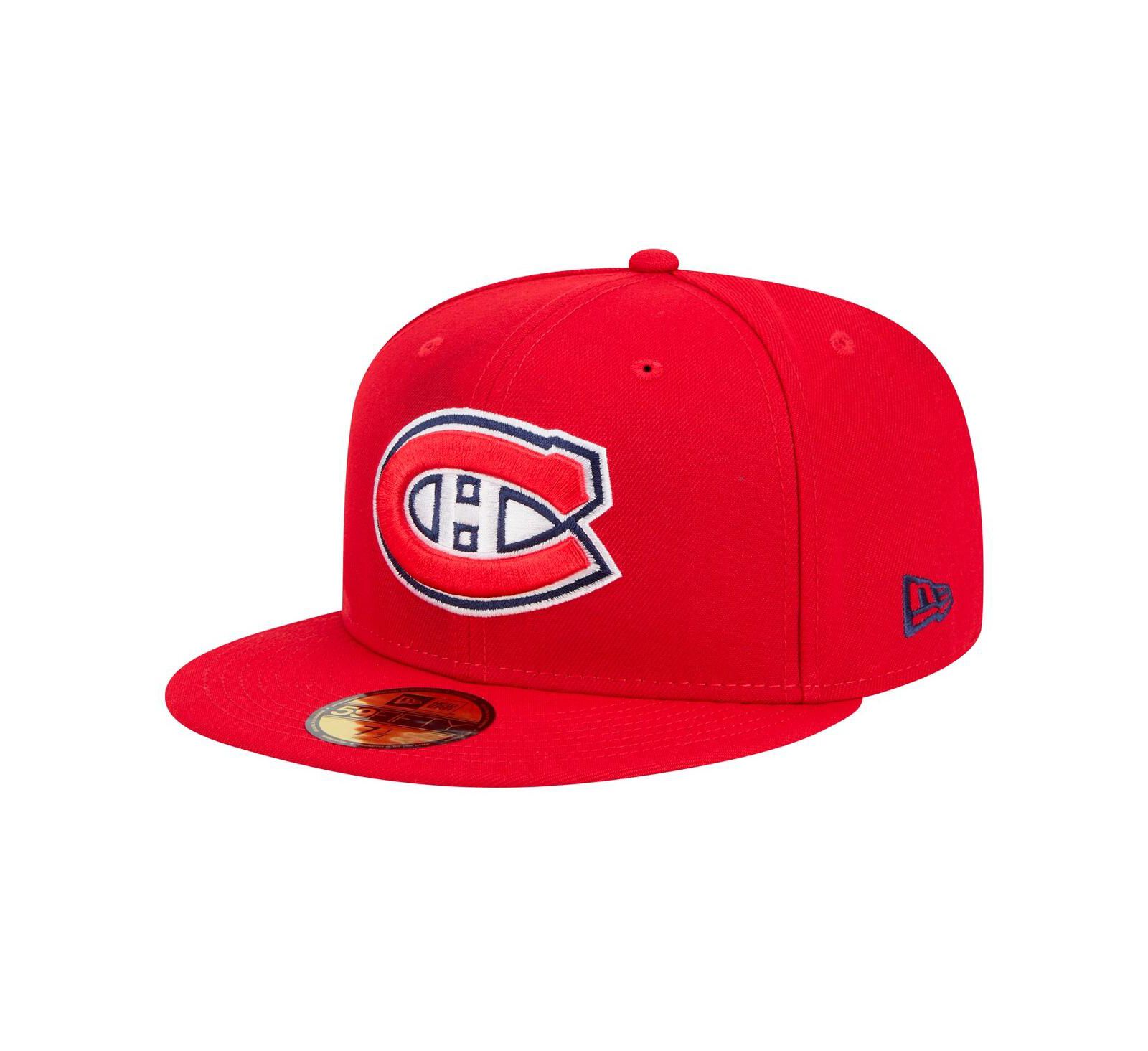 New Era Men's Red Montreal Canadiens Core 59FIFTY Fitted Hat
