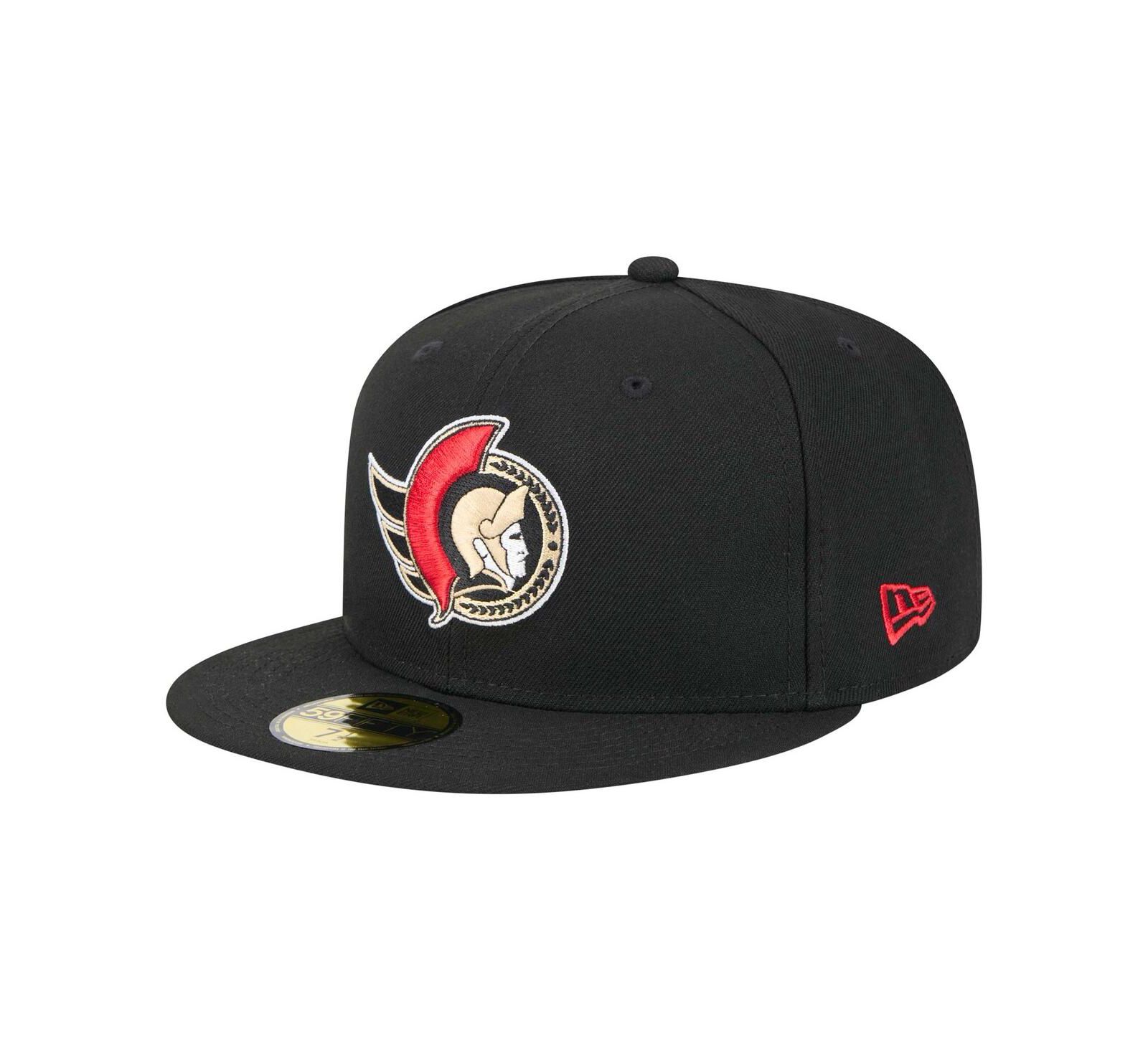New Era Men's Black Ottawa Senators Core 59FIFTY Fitted Hat