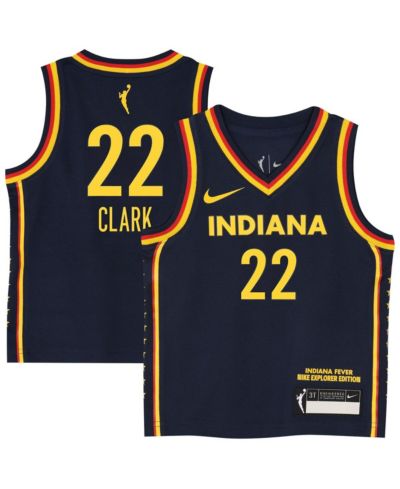 Nike Детская джерси Caitlin Clark Navy Indiana Fever Explorer Edition Victory