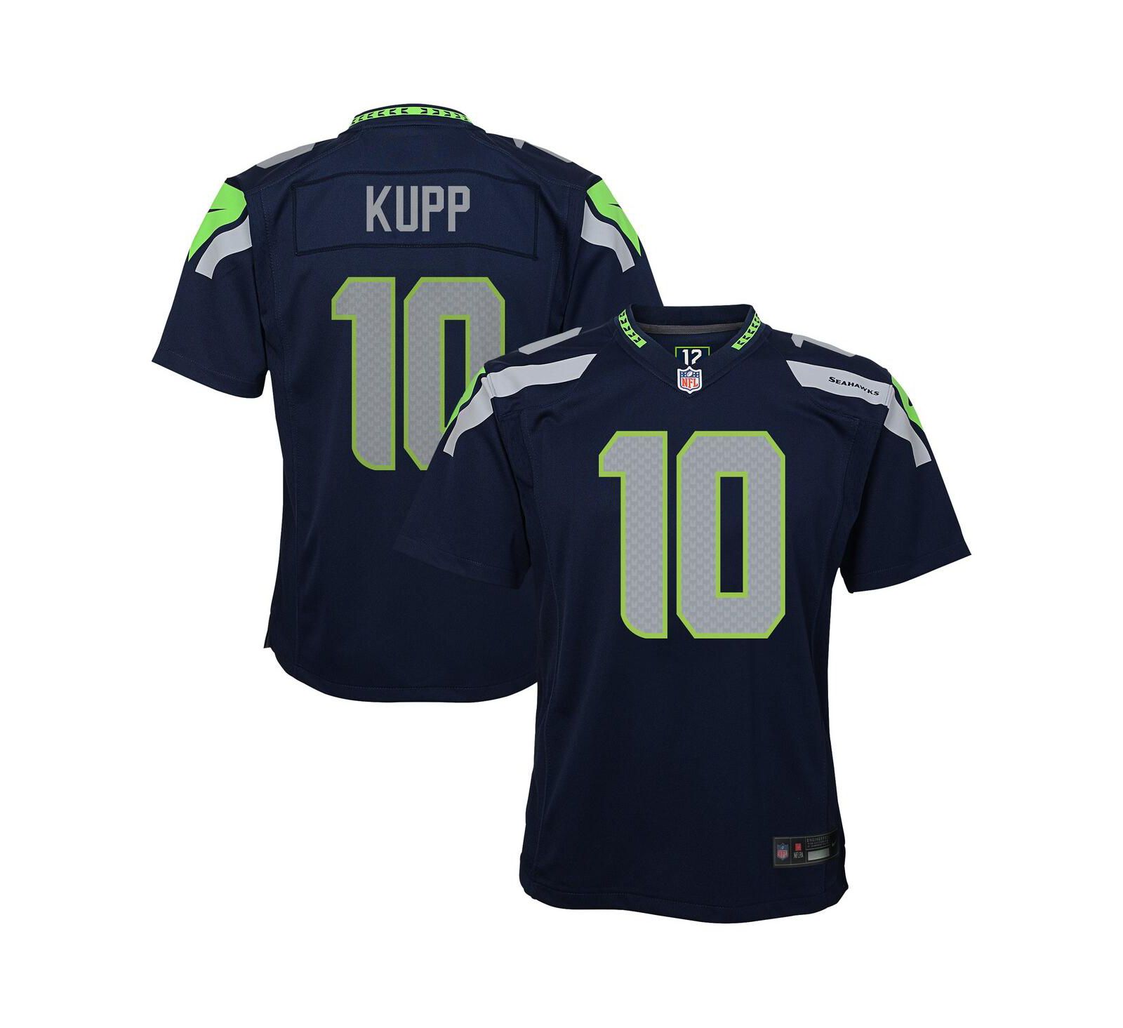 Детская джерси Nike Cooper Kupp College Navy Seattle Seahawks Team Game