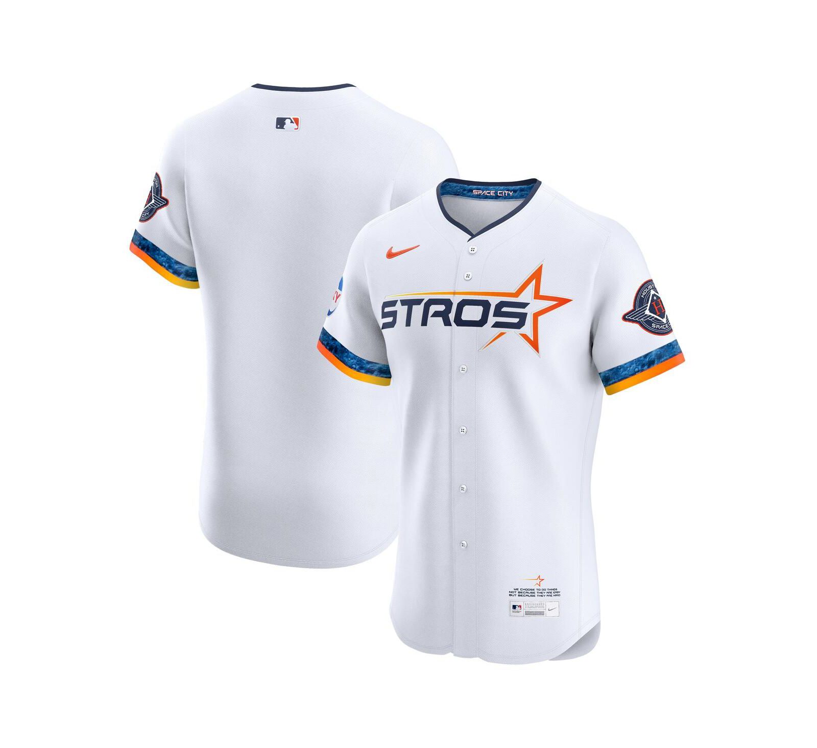 Nike Men's White Houston Astros 2025 City Connect Elite Jersey