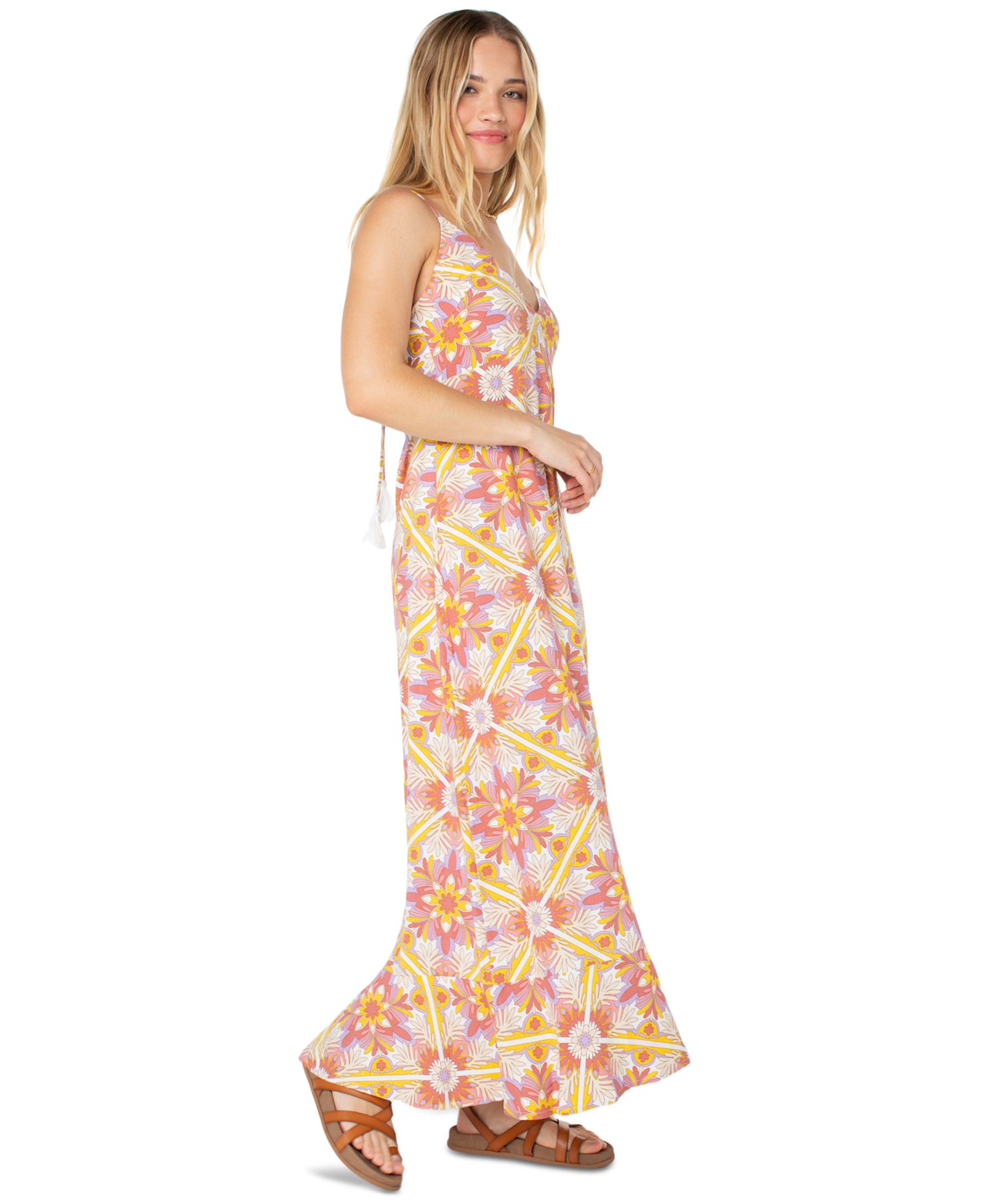 Женское платье Roxy Lost Paradise Printed Sleeveless Maxi