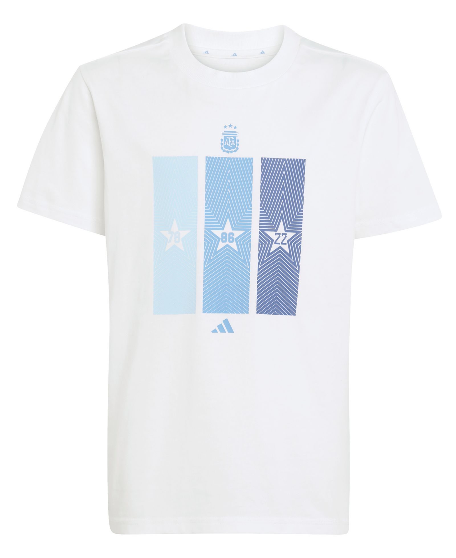 adidas Kid's Argentina Home Short-Sleeve T-Shirt
