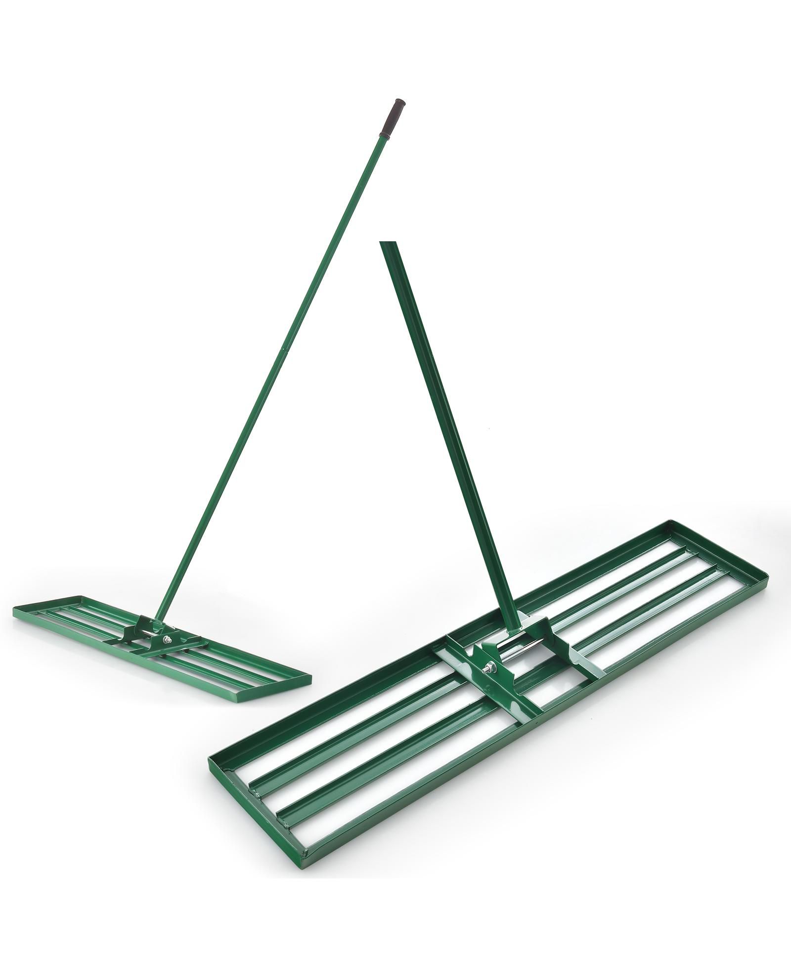 Грабли для выравнивания сада GOUUN 42 x 10 Inch с эргономичной ручкой