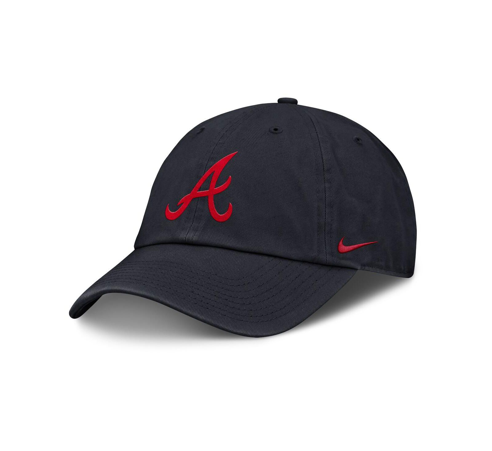 Nike Men's Navy Atlanta Braves Club Adjustable Hat