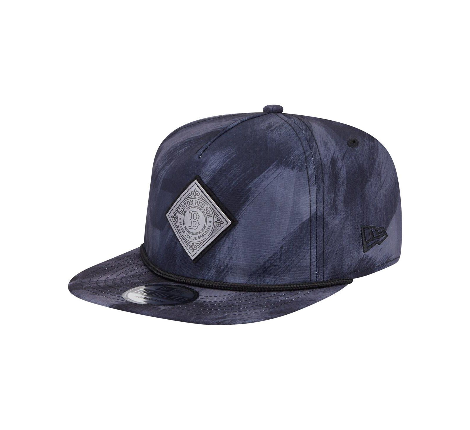 New Era Мужская кепка snapback с принтом Boston Red Sox Navy