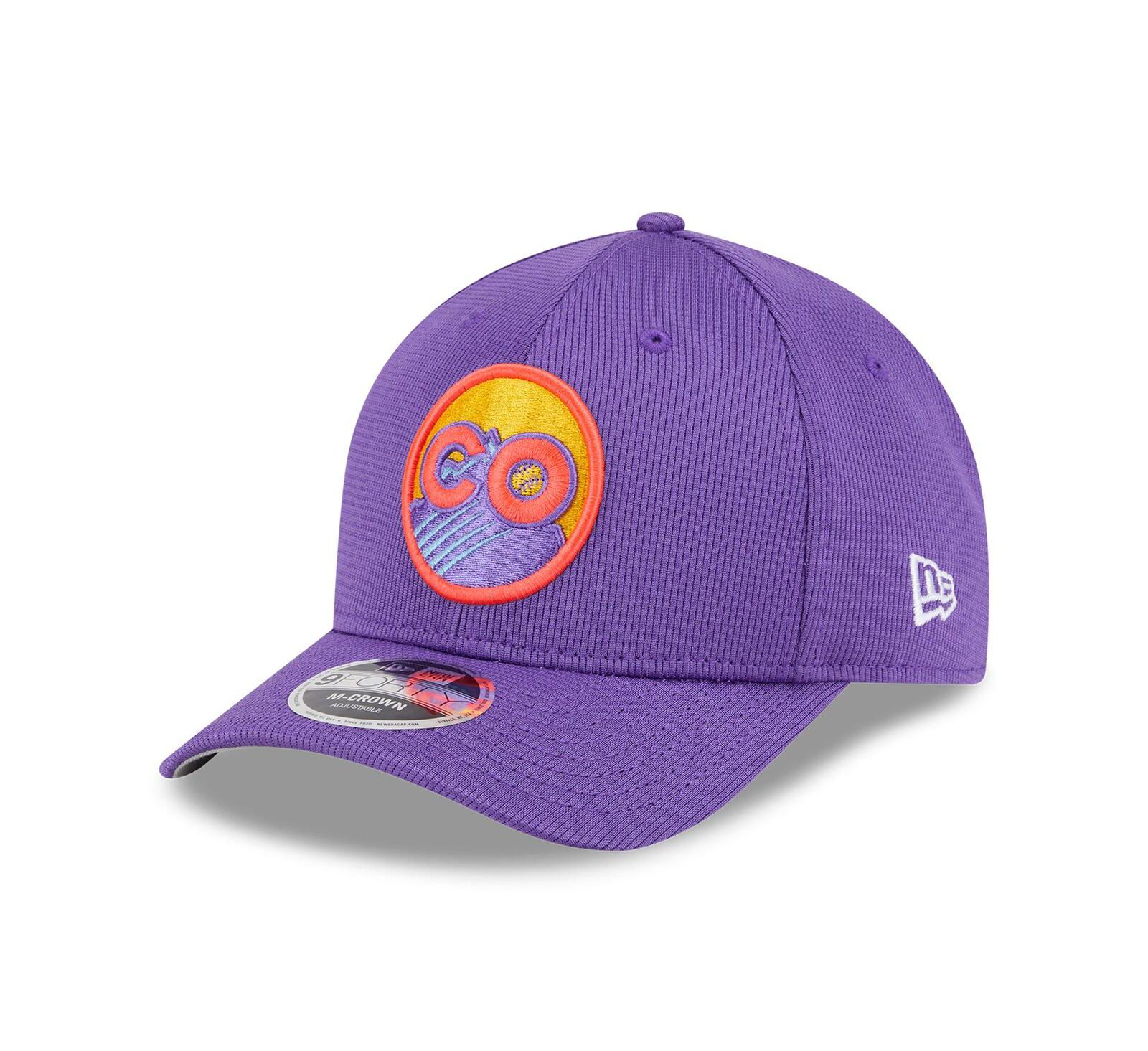 New Era Men's Purple Colorado Rockies 2025 City Connect Batting Practice 9FORTY Adjustable Hat