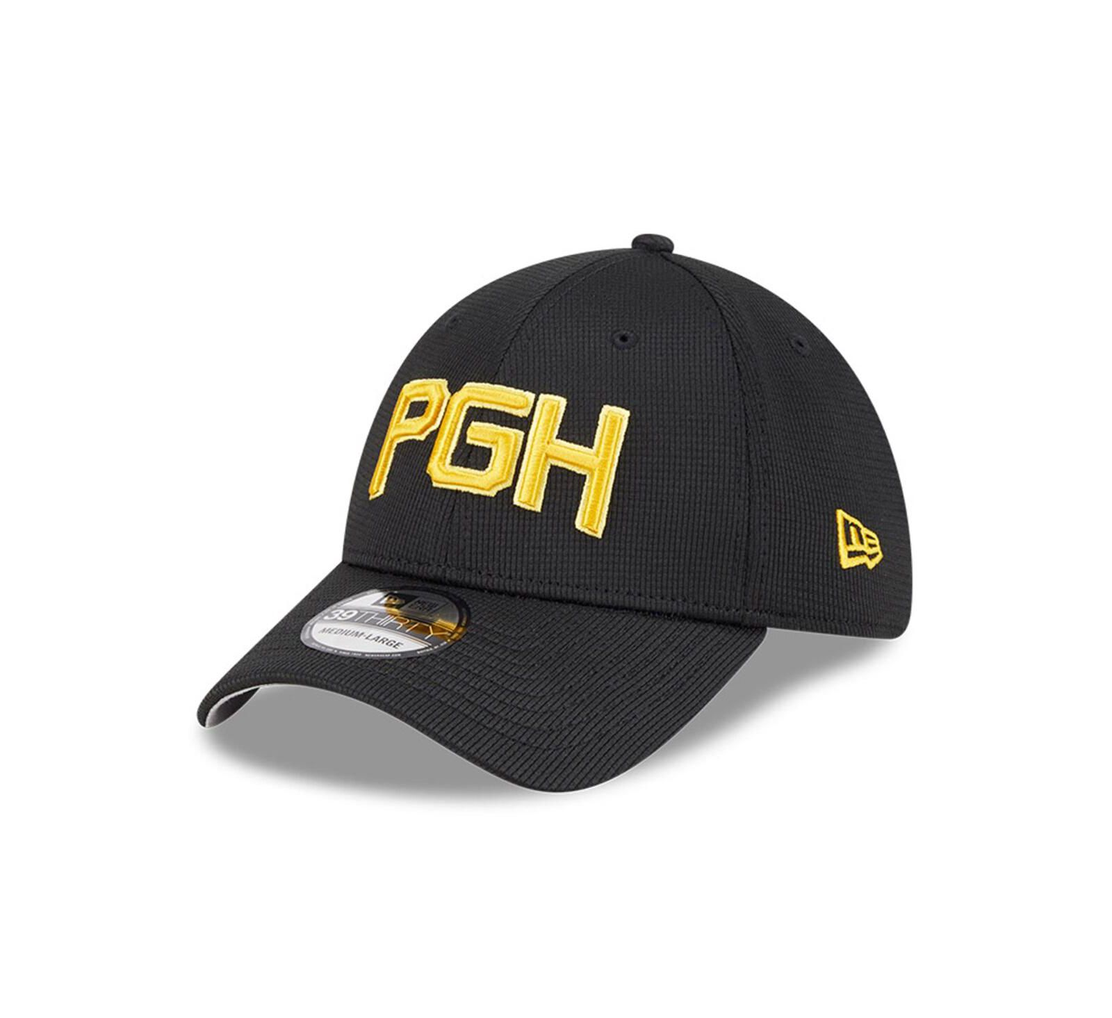 New Era Мужская кепка Pittsburgh Pirates City Connect Batting Practice 39THIRTY Flex Black