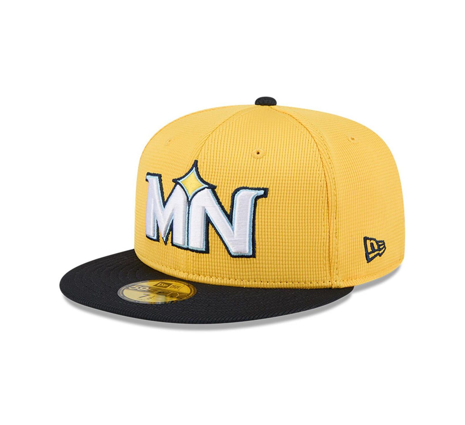 Мужская кепка New Era Minnesota Twins City Connect Batting Practice 59FIFTY Fitted