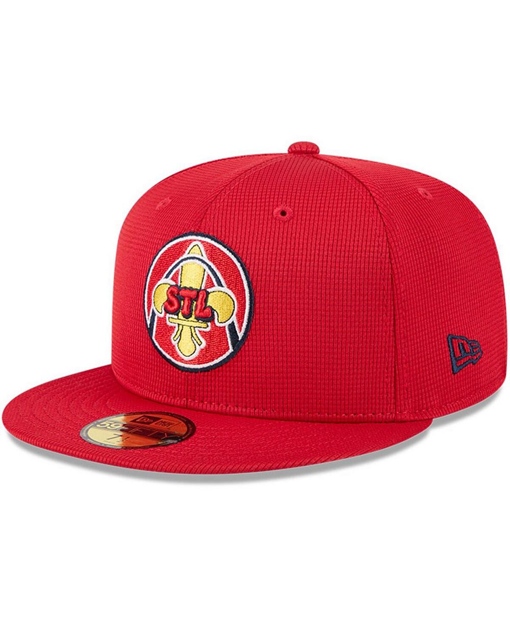 New Era Мужская Red St. Louis Cardinals City Connect Batting Practice 59FIFTY Fitted Hat