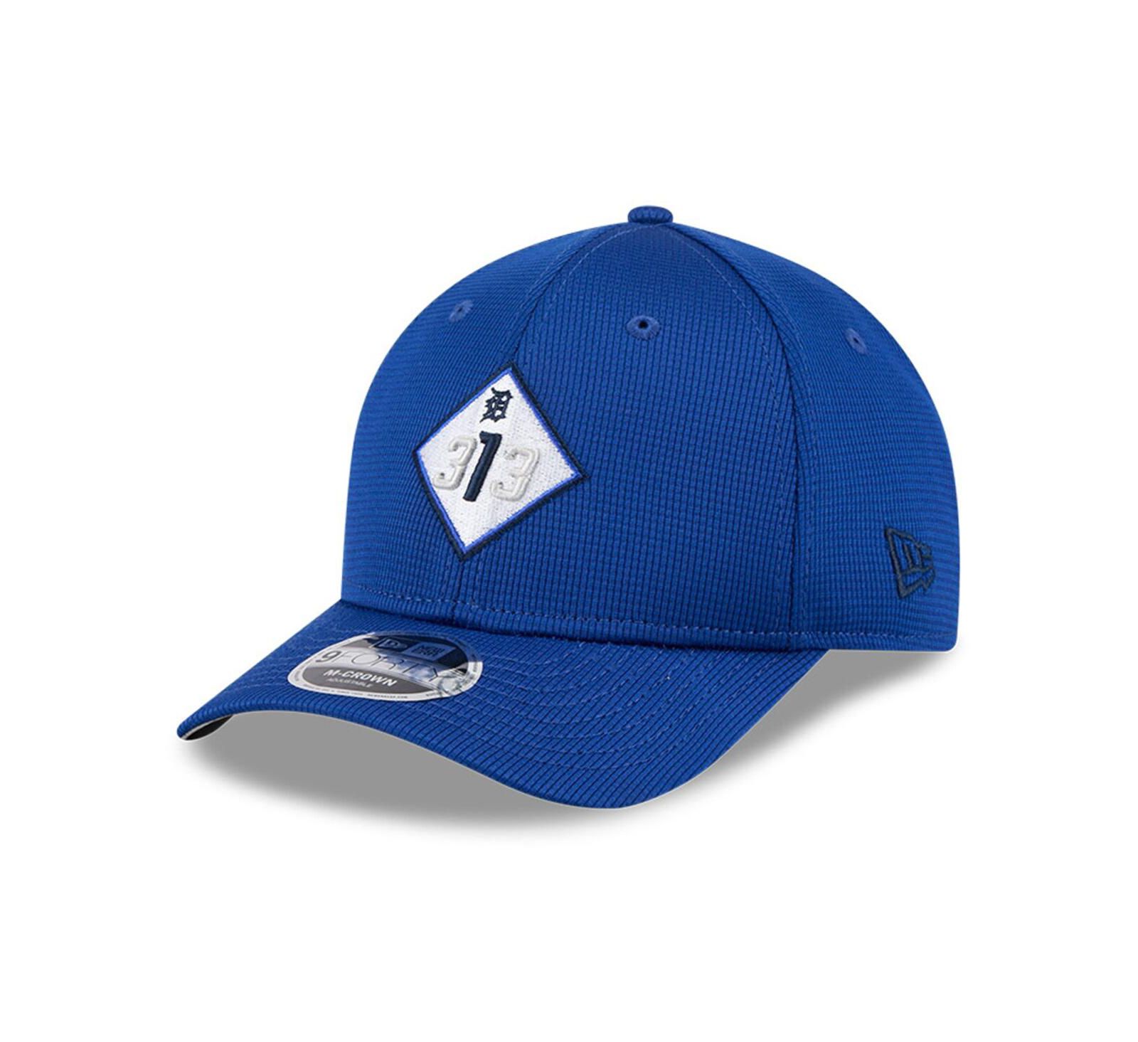 New Era Men's Blue Detroit Tigers City Connect Batting Practice 9FORTY M-Crown Adjustable Hat