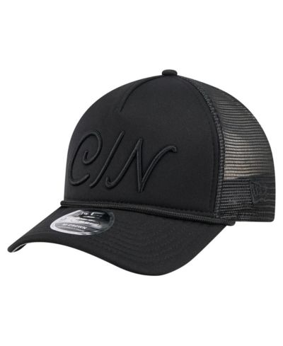 Мужская кепка New Era Cincinnati Reds City Initial 9FORTY A-Frame M-Crown, цвет Black