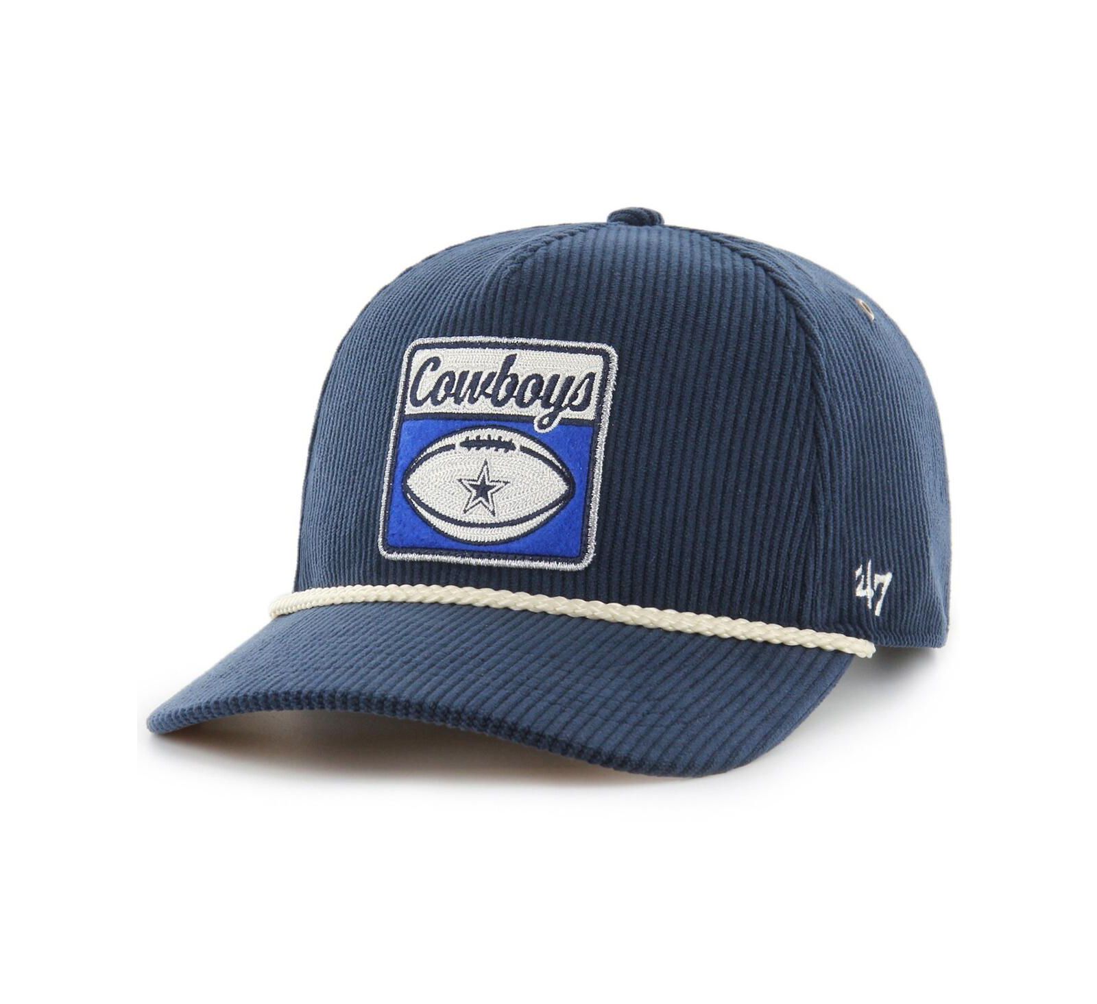 Stoney Clover Lane x '47 Brand Men's and Women's Navy Dallas Cowboys Touch Down Hitch Adjustable Hat