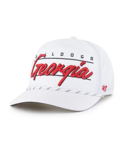 Мужская регулируемая кепка '47 Brand White Georgia Bulldogs Condor Hitch Brrr