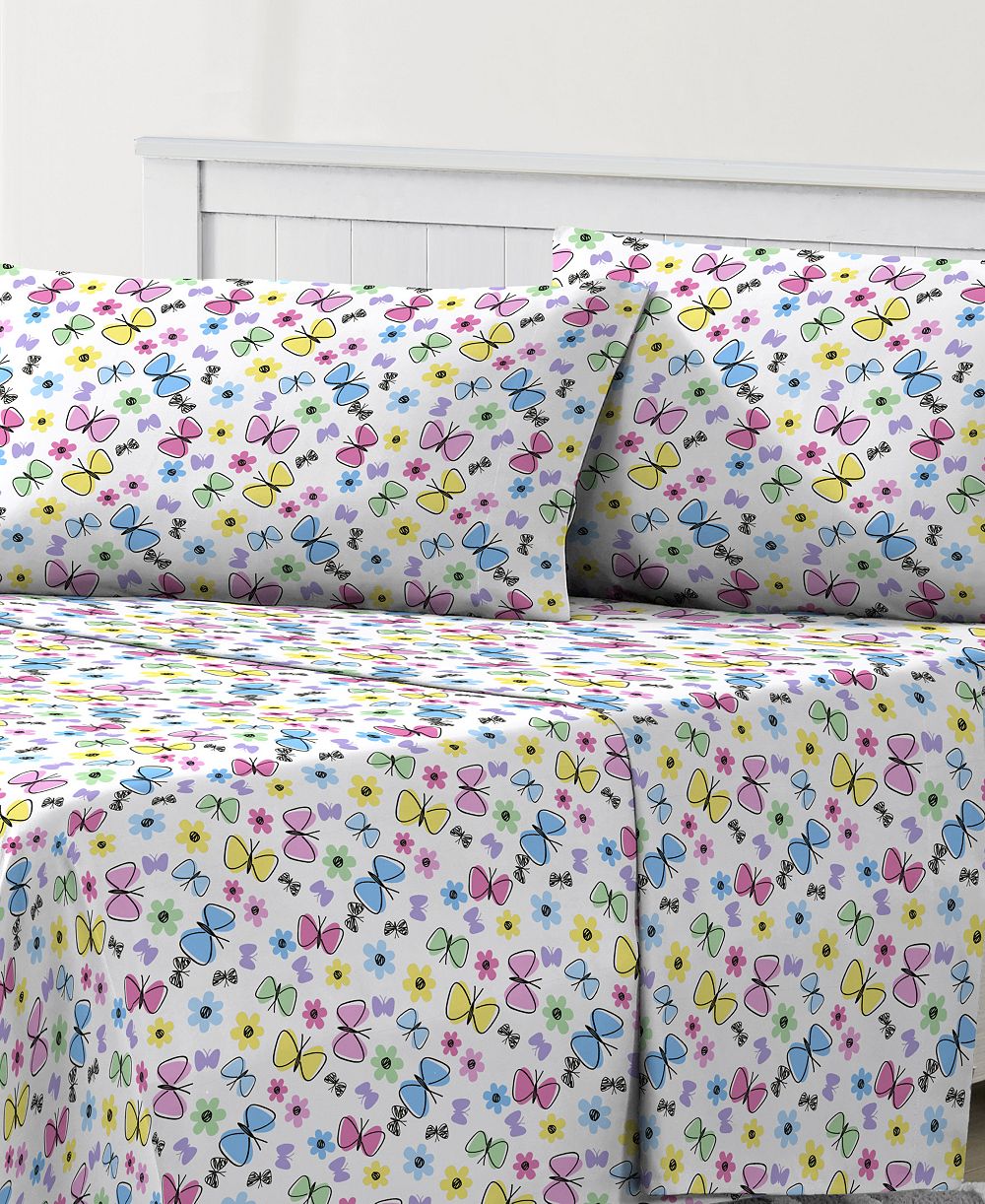 Комплект постельного белья Dream Factory Sweet Butterfly 4-Pc. Sheet Set, Full