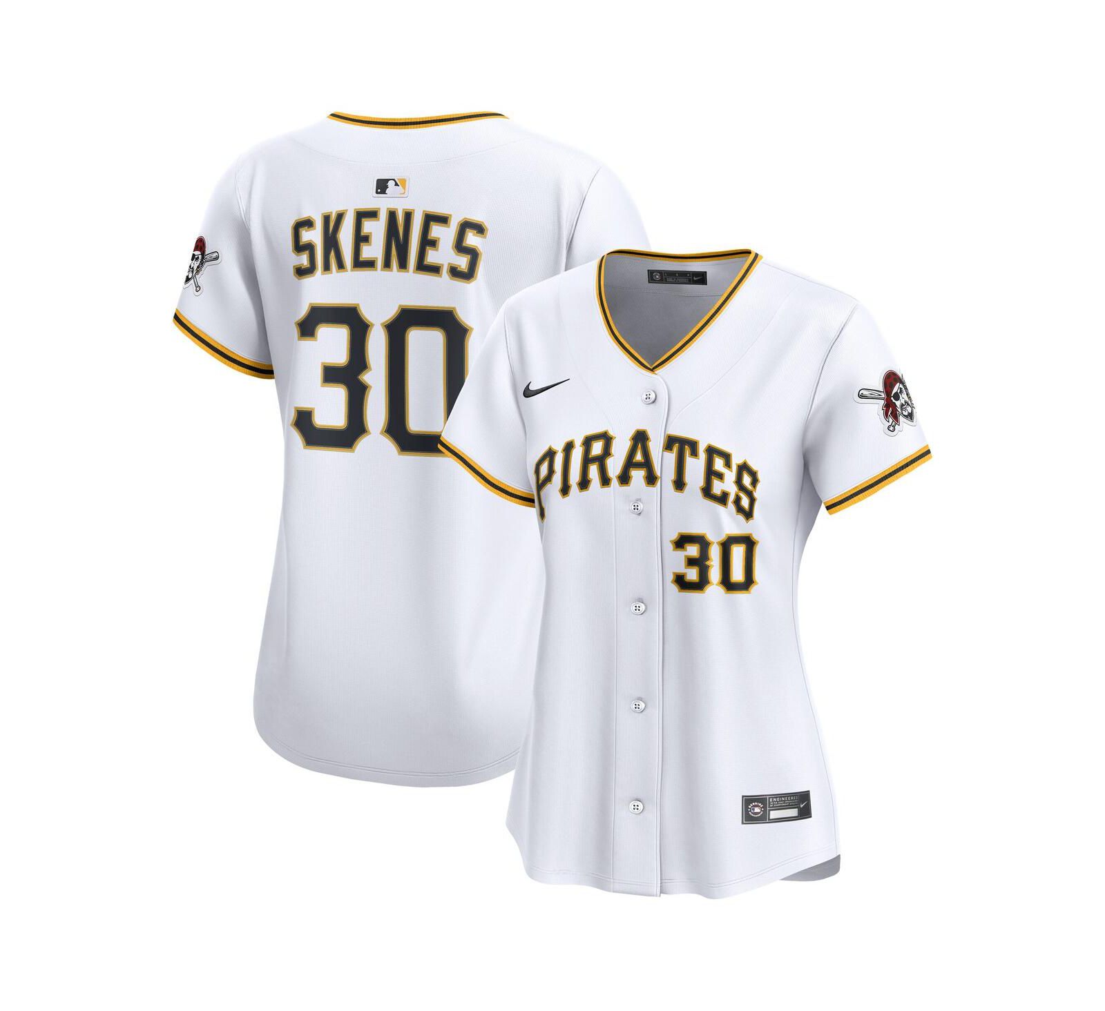 Женская джерси Nike Paul Skenes White Pittsburgh Pirates Home Limited