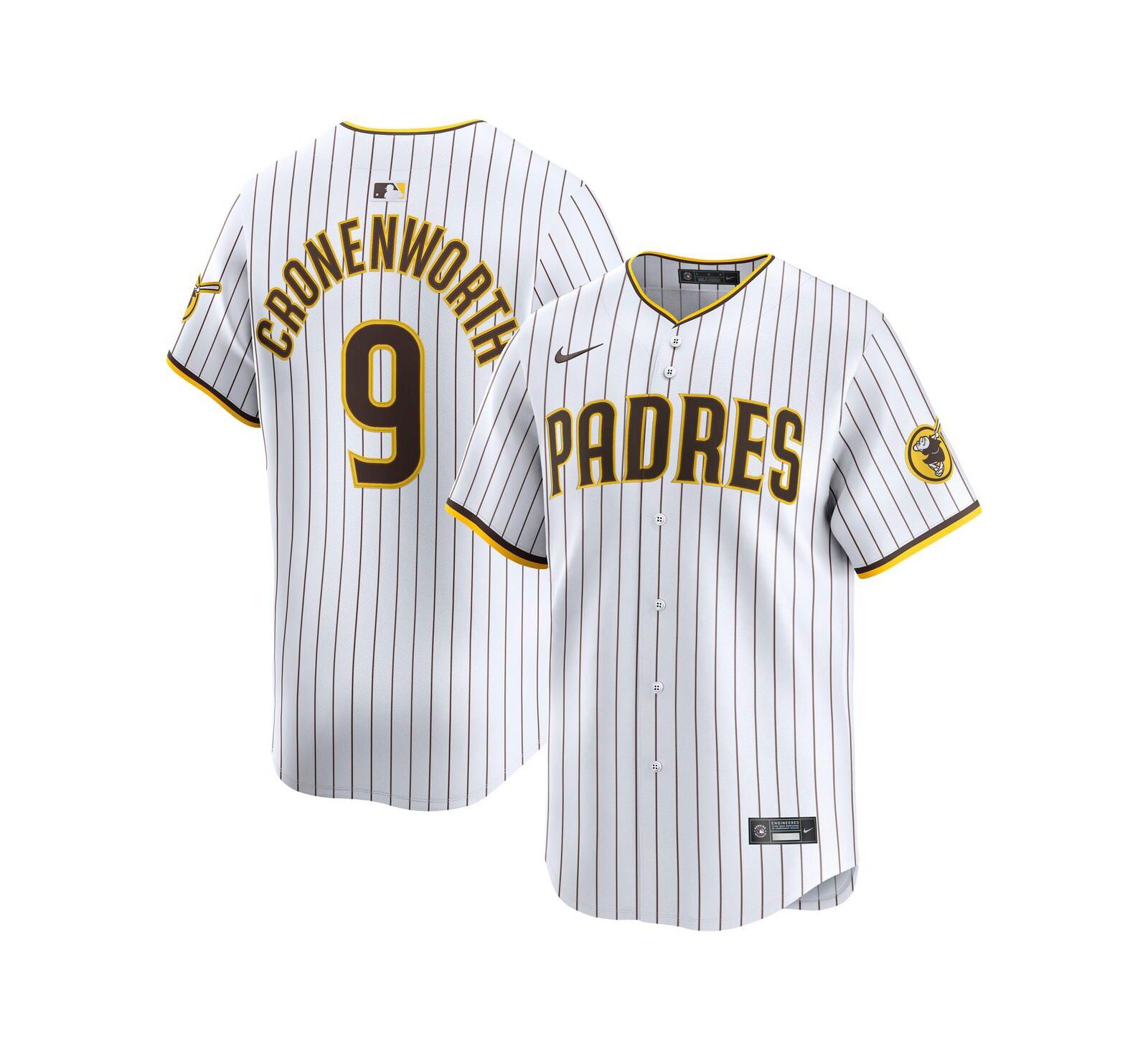 Мужская джерси Nike Jake Cronenworth White San Diego Padres Home Limited Player