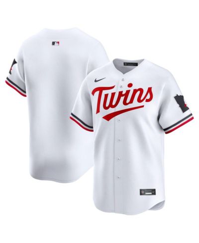 Мужская джерси Nike White Minnesota Twins Home Limited