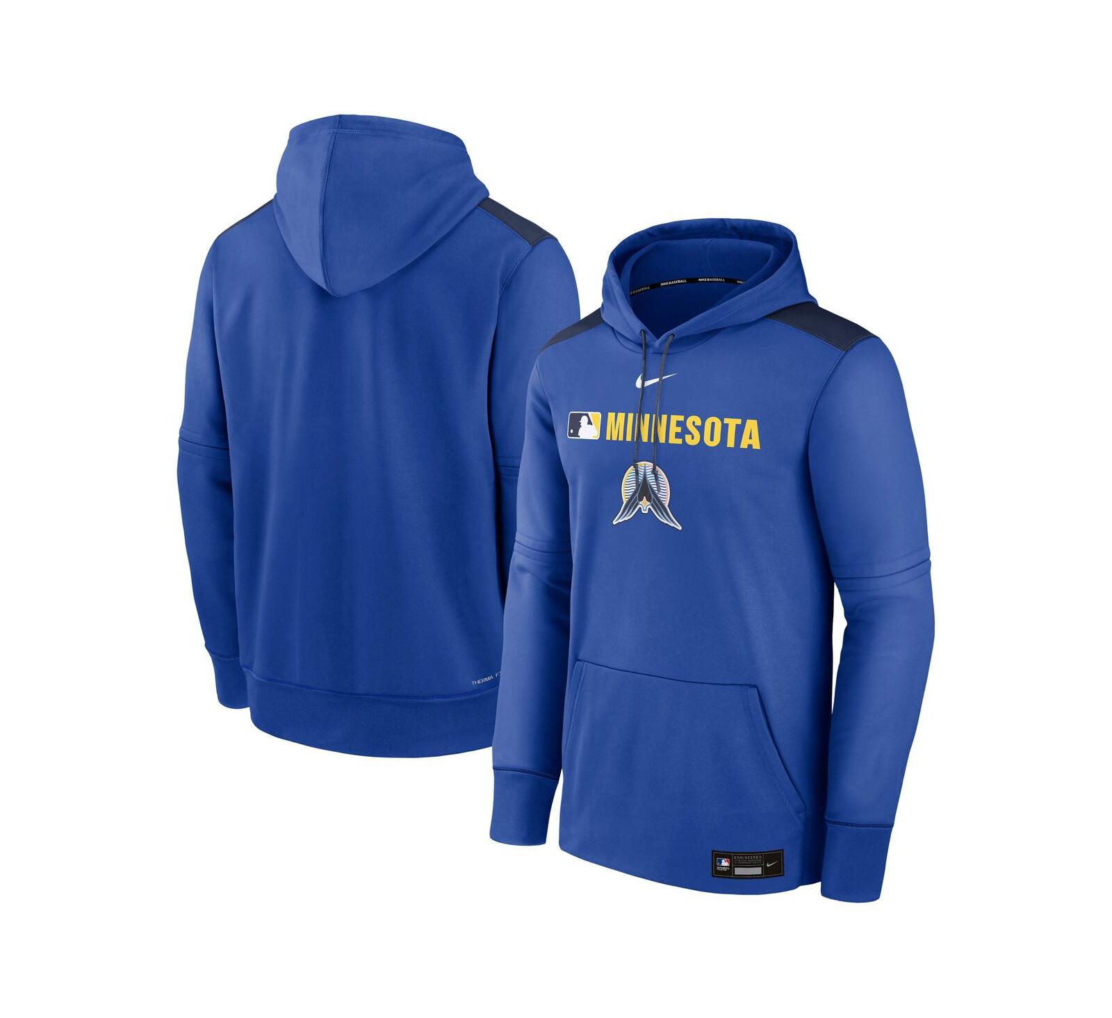 Nike Мужское худи Minnesota Twins Authentic Collection City Connect