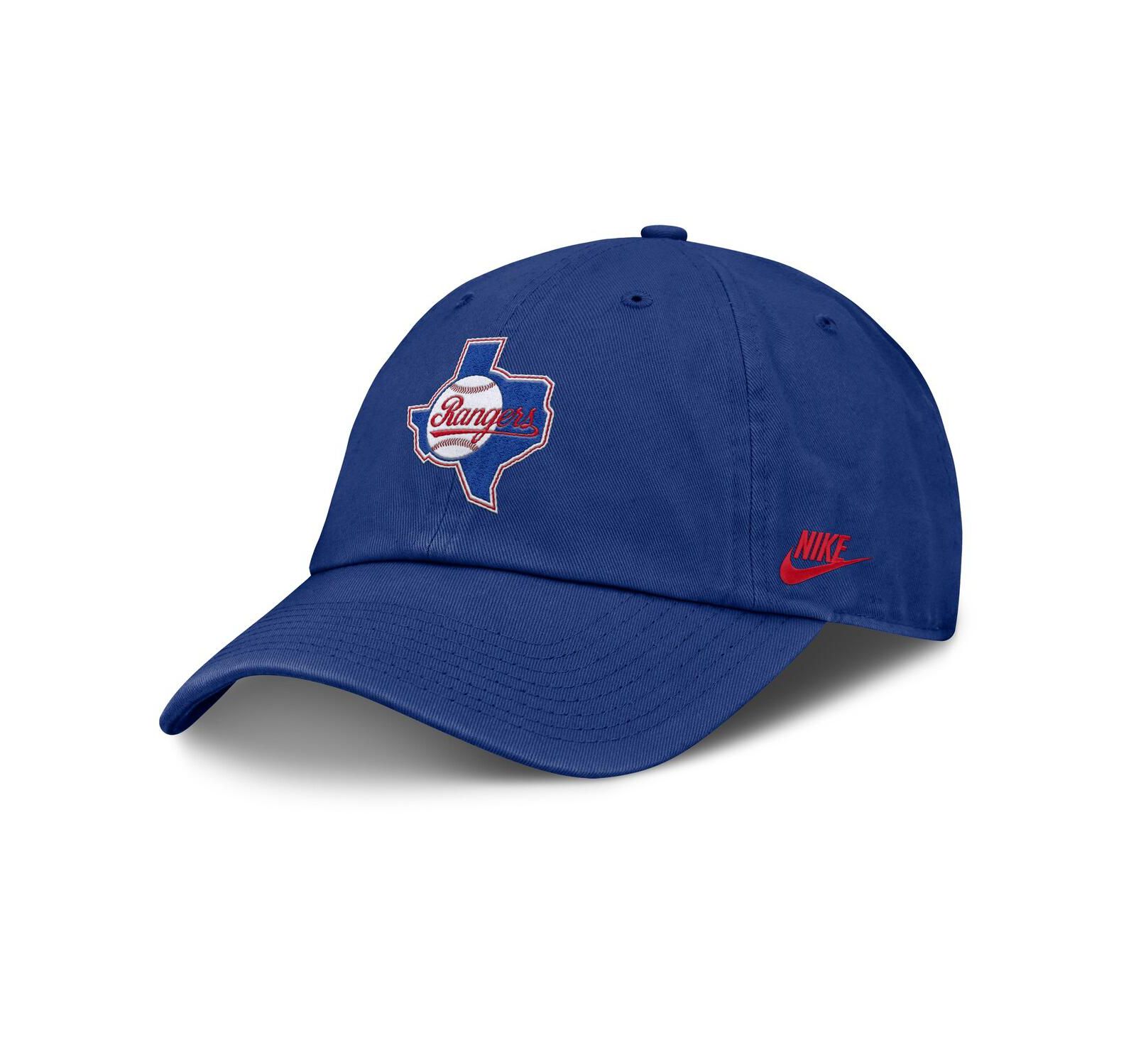 Nike Мужская регулируемая кепка Royal Texas Rangers Club