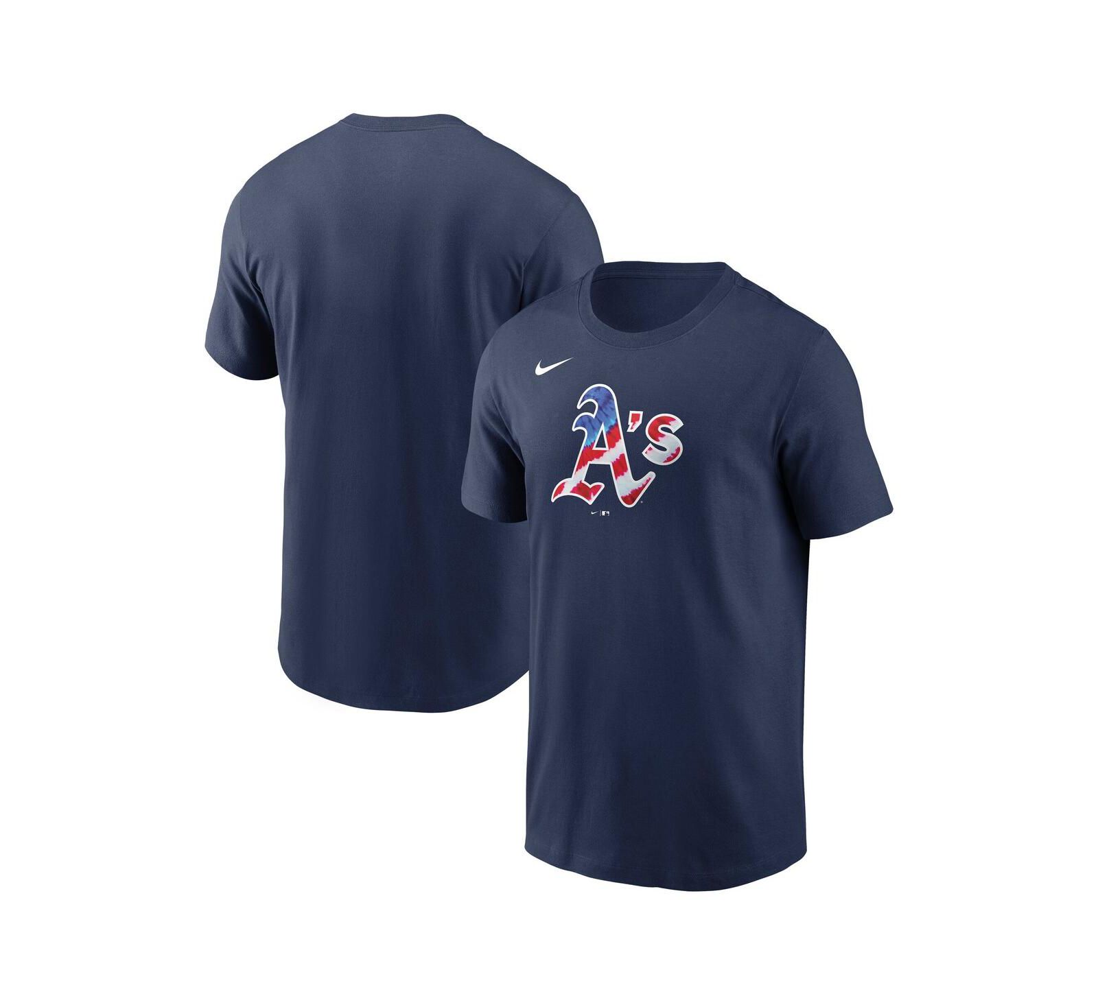 Nike Men's Navy Athletics Americana T-Shirt