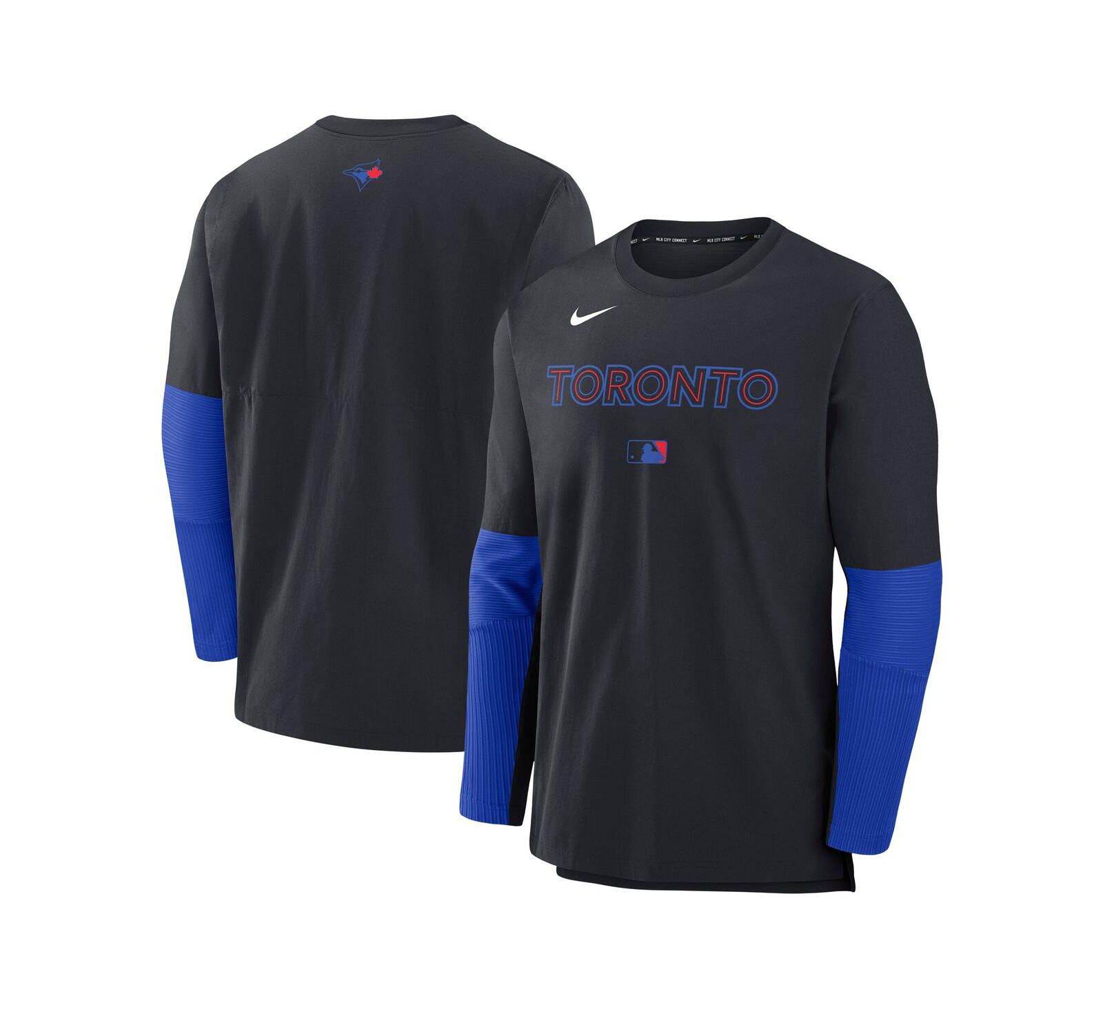 Мужская футболка Nike Toronto Blue Jays Authentic Collection City Connect, черная