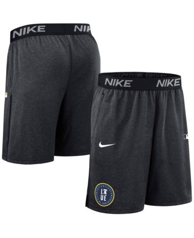 Nike Men's Black Philadelphia Phillies Authentic Collection City Connect Performance Knit Shorts