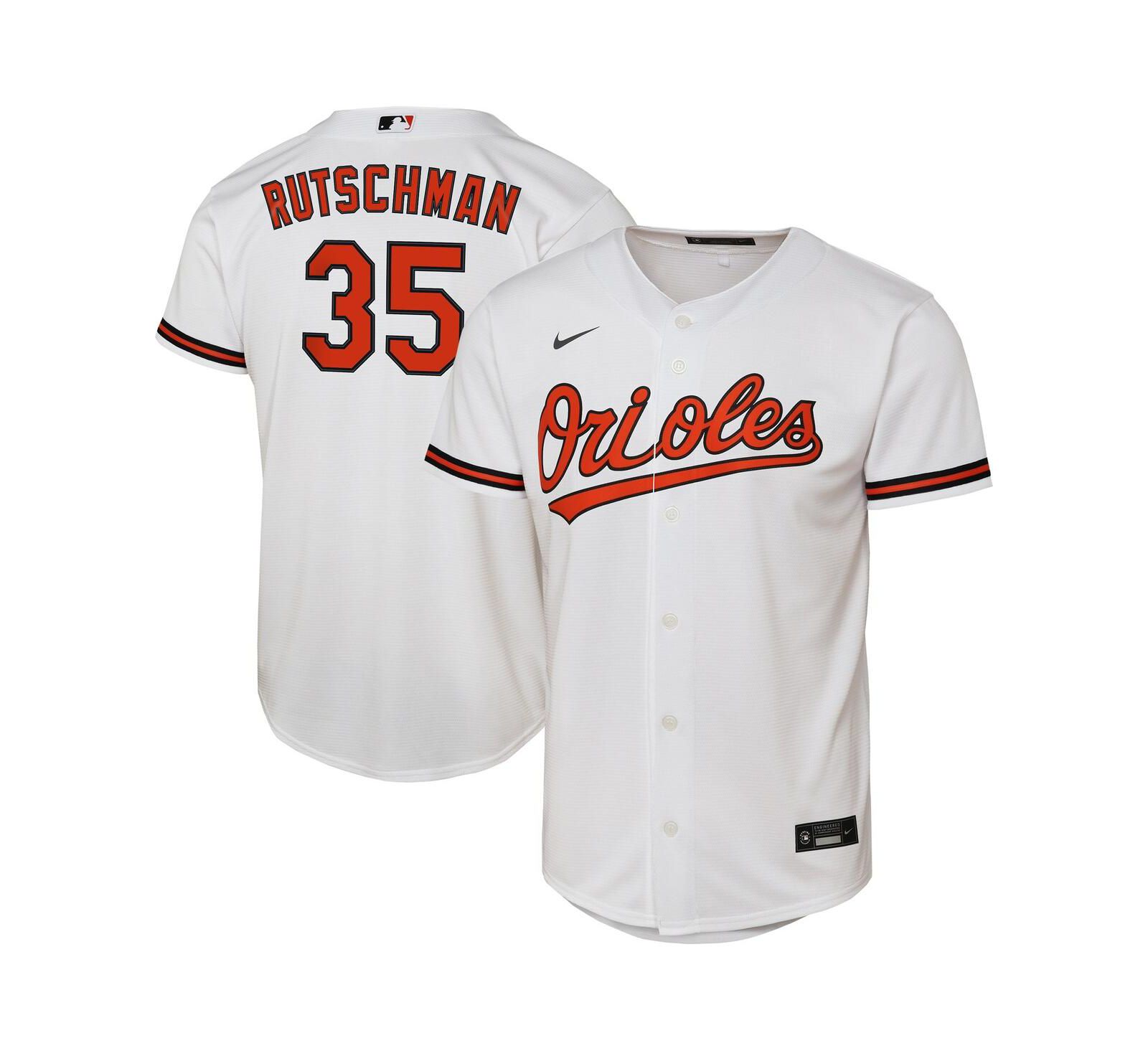Nike Реплика джерси Adley Rutschman, Baltimore Orioles Home, для мальчиков и девоев
